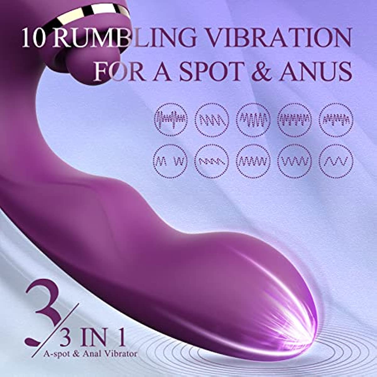 3 in 1 Multiple Stimulation One-click Climax Vibrator