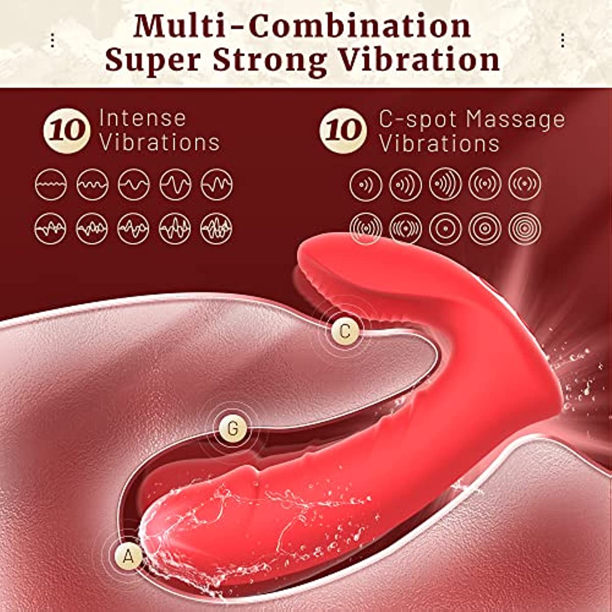 APP Remote Control Wearable Dildo G Spot Vibrators Adult Toys