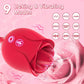 3 in 1 Silicone Rose Toy for Woman G-spot Vibrator
