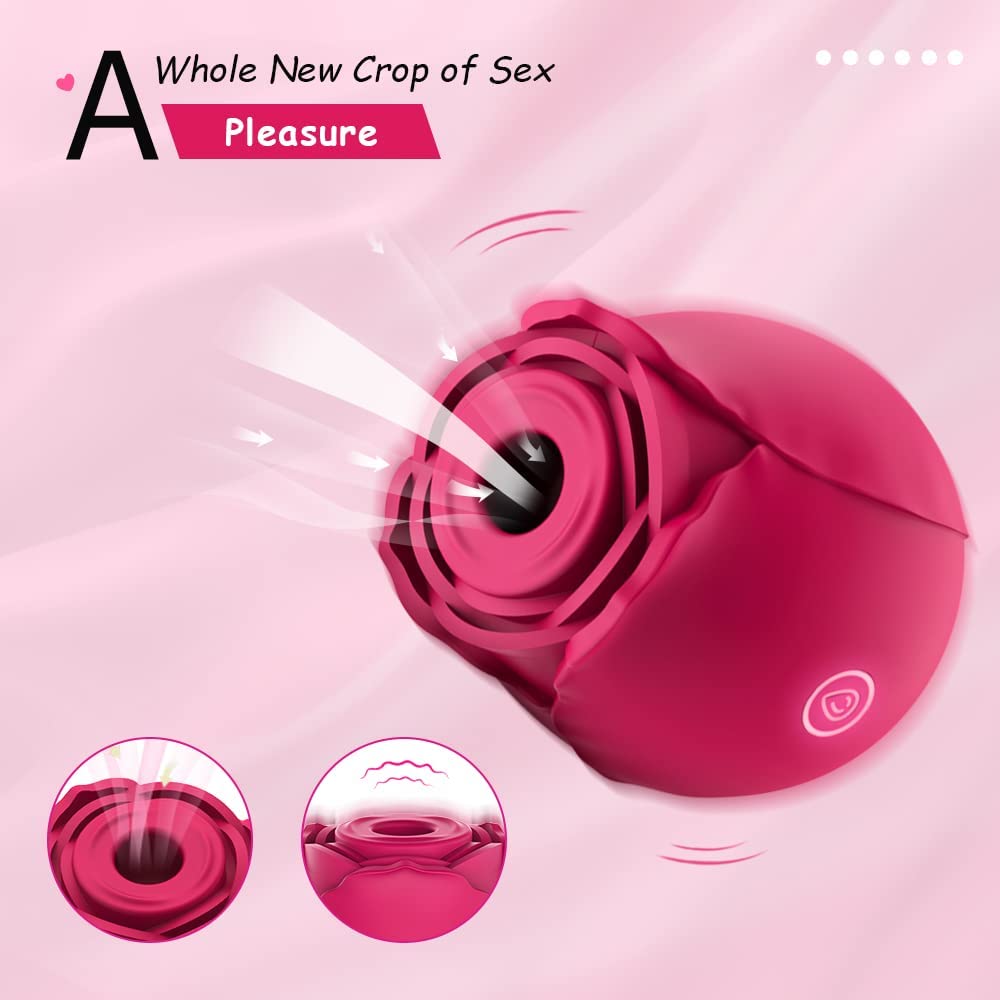 Rose Vibrator Clit Stimulator