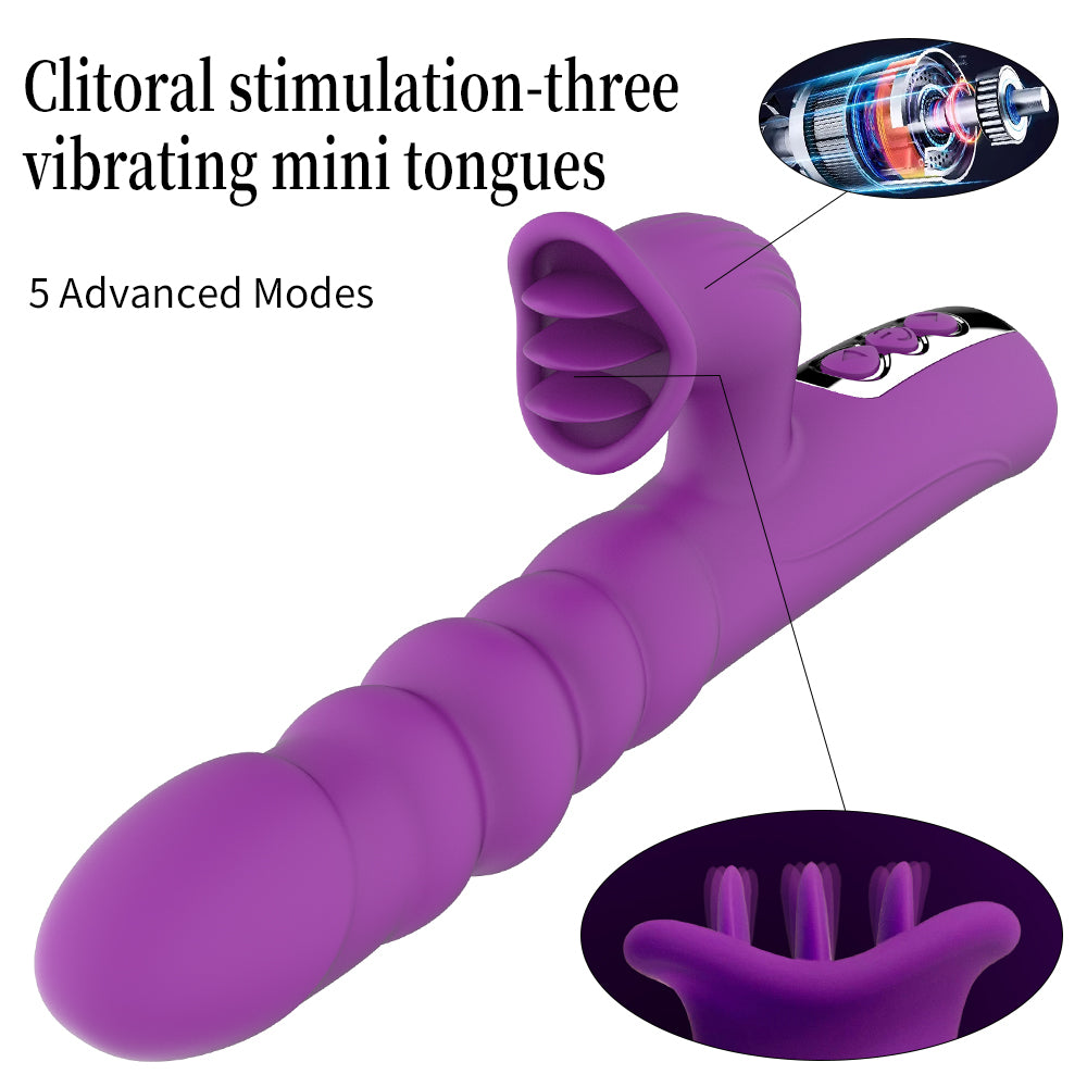 Thrusting  Vibrator with 8 Vibrations