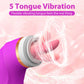 Double Stimulation Clitoral Sucking Tongue Vibrator