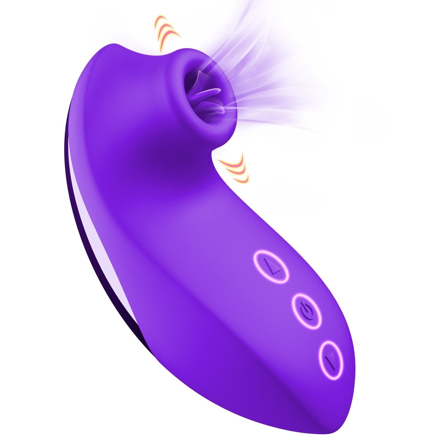 Portable Suction Silicone Nipple & Clit Vibrator